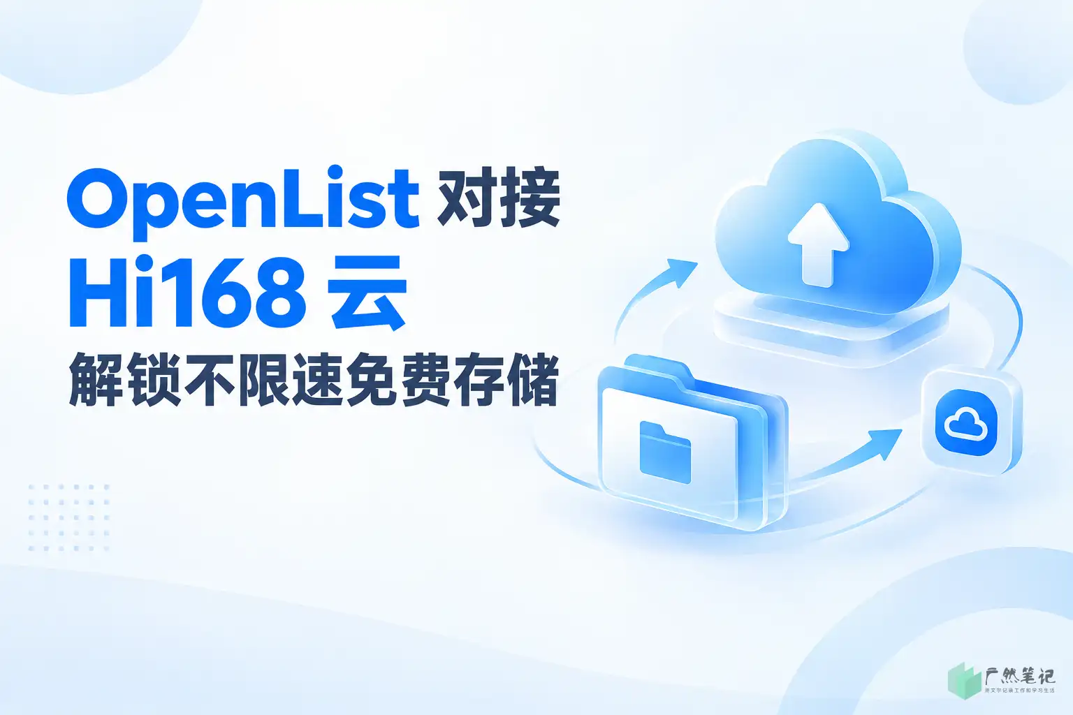 OpenList 对接 Hi168 云,解锁不限速免费存储
