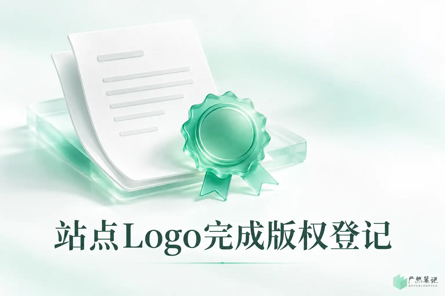 站点Logo完成版权登记