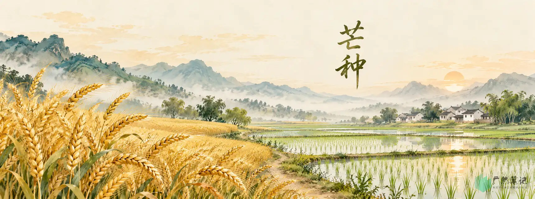 芒种 Banner A版|山水全景|1720×640