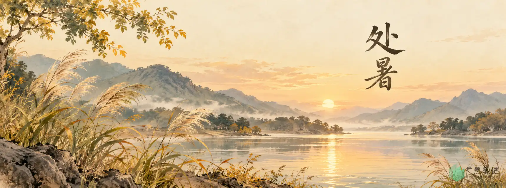 处暑 Banner A版|山水全景|1720×640