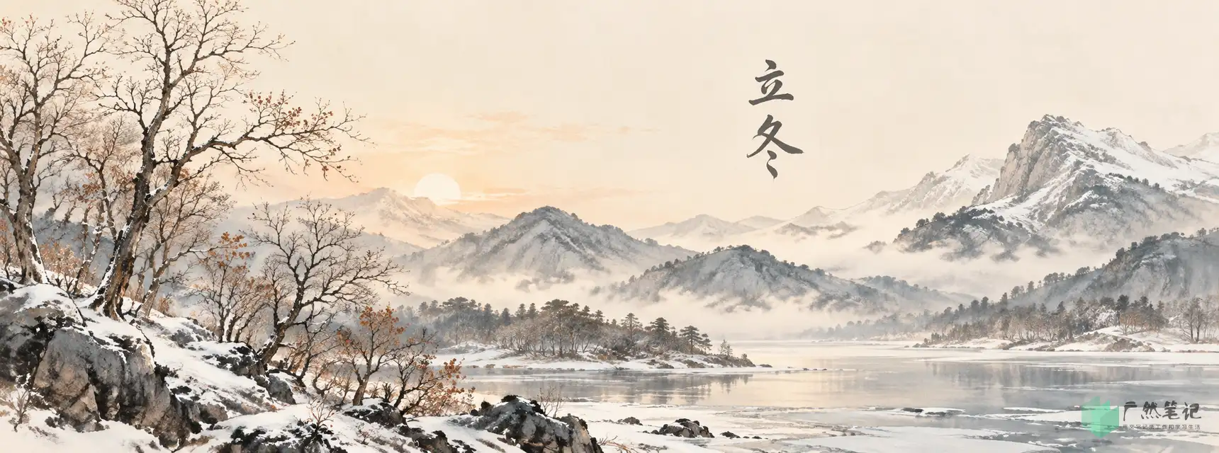 立冬 Banner A版|山水全景|1720×640