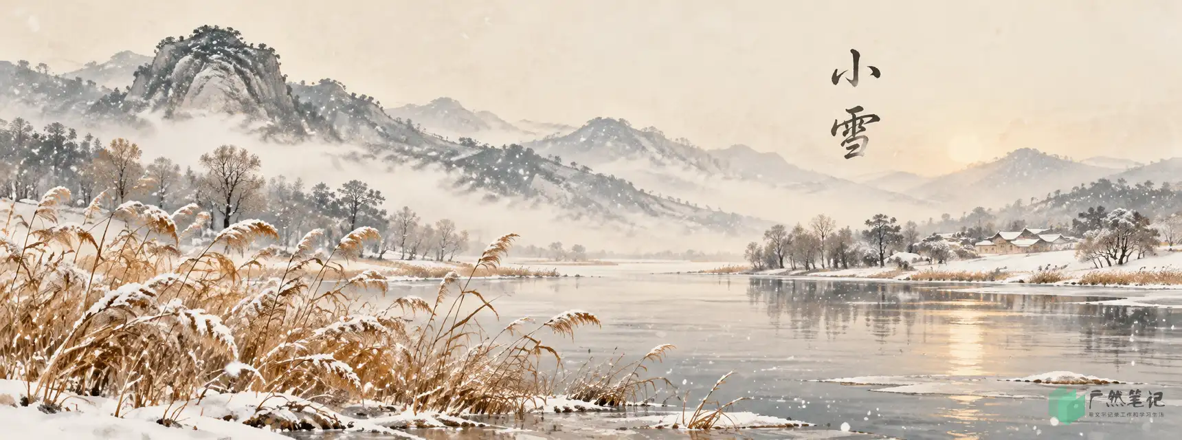 小雪 Banner A版|山水全景|1720×640