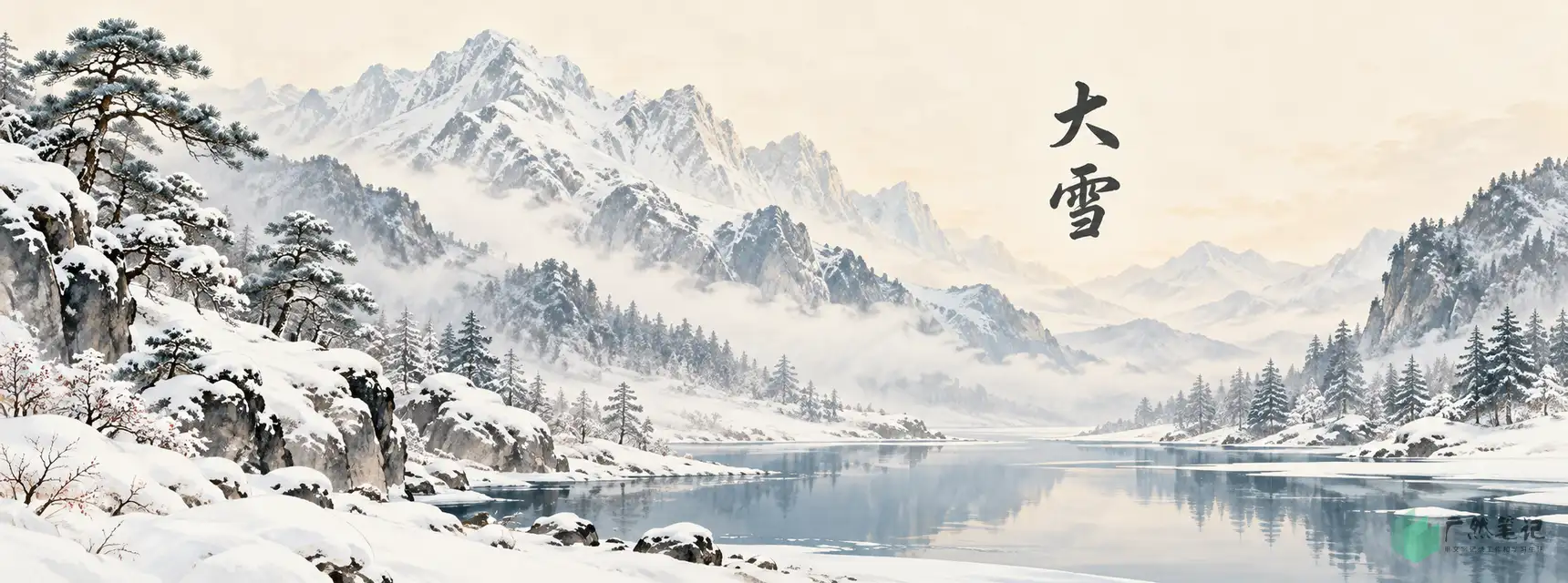 大雪 Banner A版|山水全景|1720×640